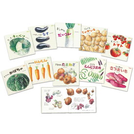 【ポイント2倍】食育えほん　どーんとやさい（既10冊） セット